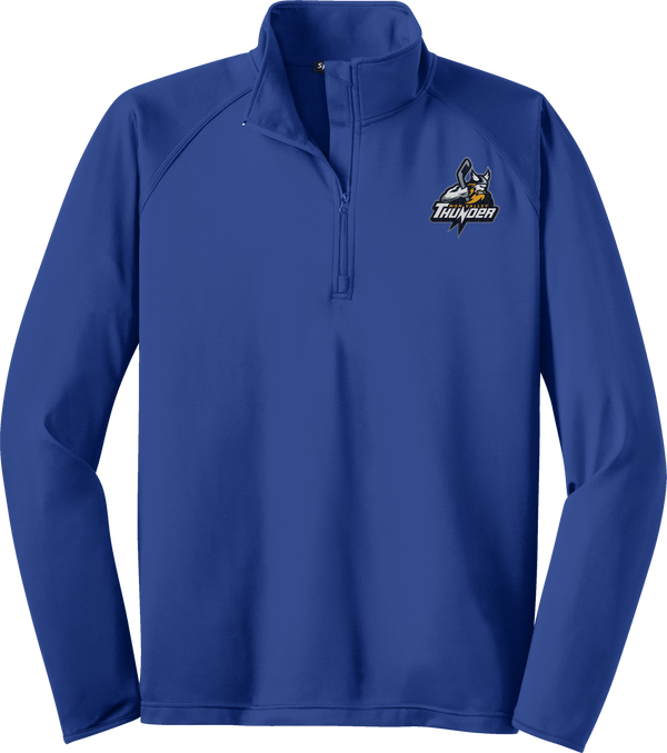 Mon Valley Thunder Sport-Wick Stretch 1/4-Zip Pullover