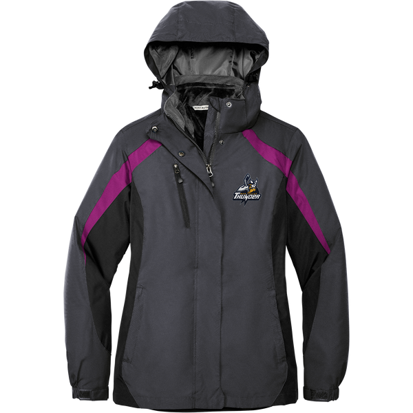 Mon Valley Thunder Ladies Colorblock 3-in-1 Jacket