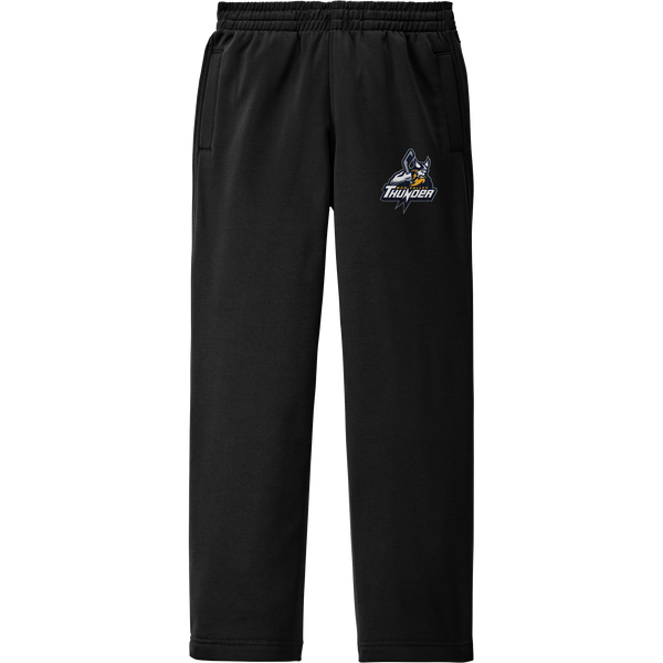 Mon Valley Thunder Youth Sport-Wick Fleece Pant