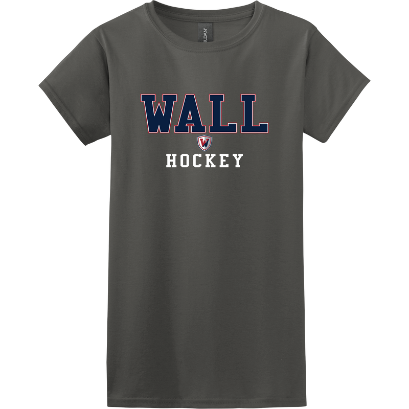 Wall Hockey Softstyle Ladies T-Shirt