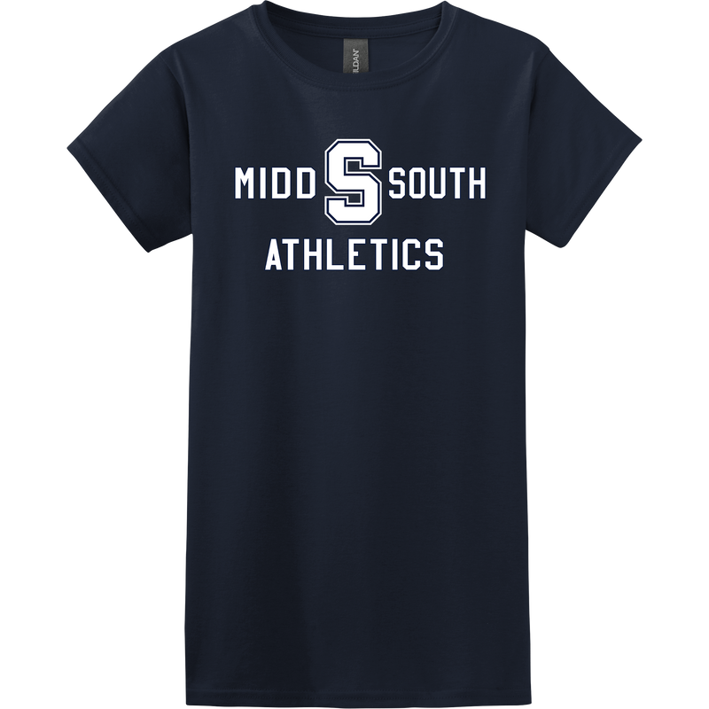 Midd South Athletics Softstyle Ladies' T-Shirt