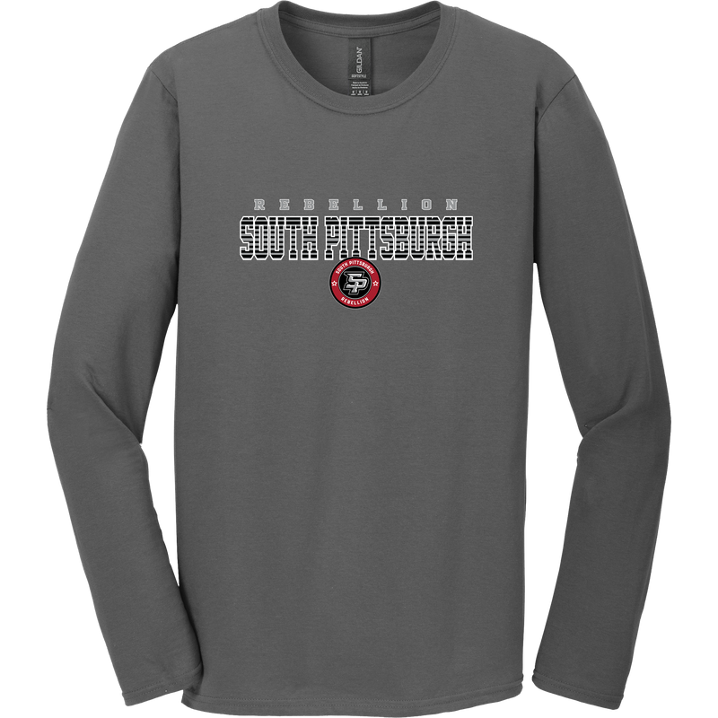 South Pittsburgh Rebellion Softstyle Long Sleeve T-Shirt