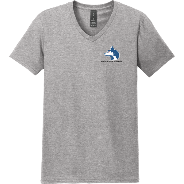 Pittsburgh Huskies Softstyle V-Neck T-Shirt