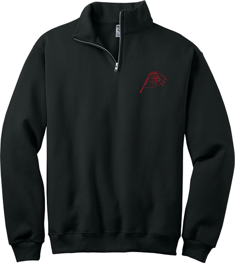 South Pittsburgh Rebellion NuBlend 1/4-Zip Cadet Collar Sweatshirt