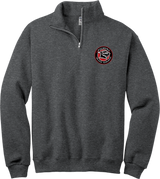 Palmyra Black Knights NuBlend 1/4-Zip Cadet Collar Sweatshirt