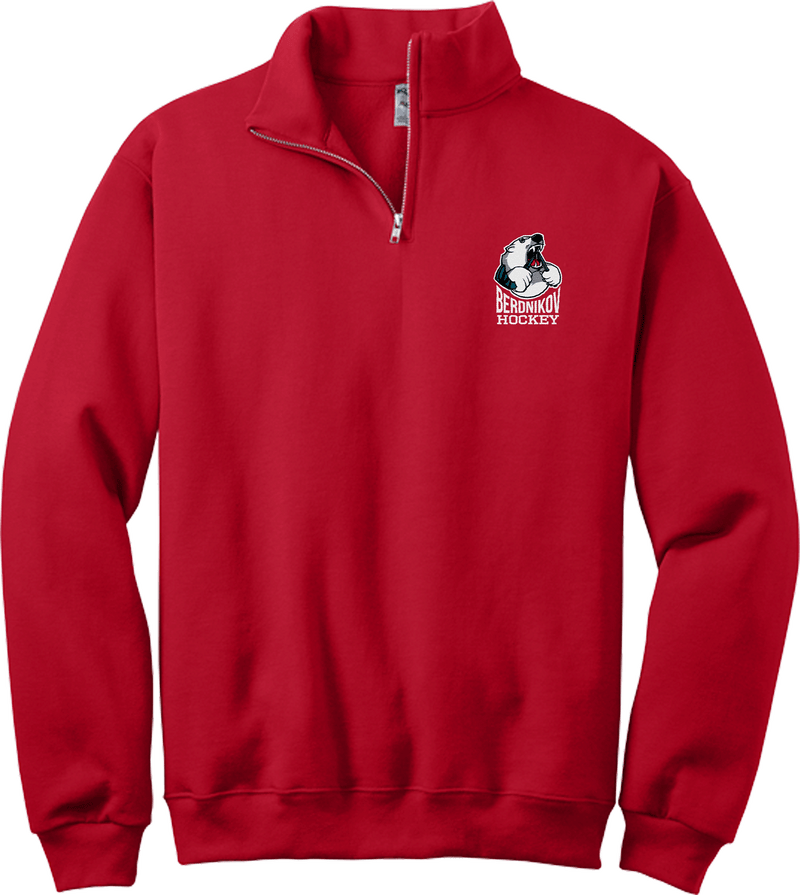 Berdnikov Bears NuBlend 1/4-Zip Cadet Collar Sweatshirt