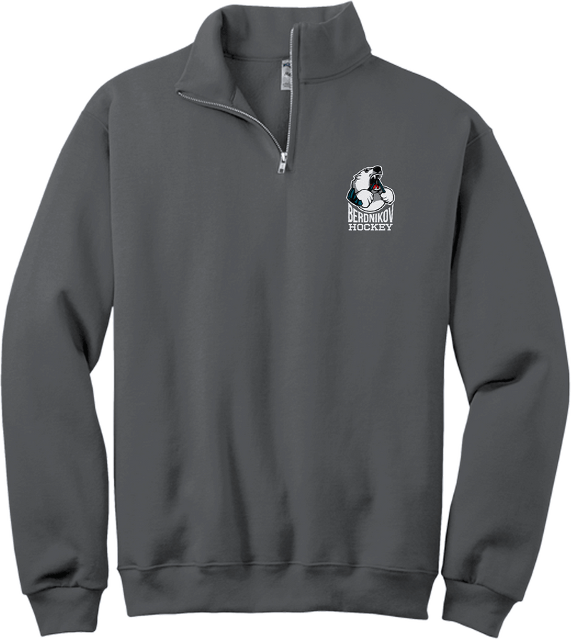 Berdnikov Bears NuBlend 1/4-Zip Cadet Collar Sweatshirt