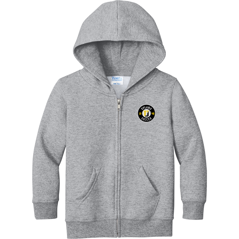 Upland Soccer Toddler Core Fleece Full-Zip Hooded Sweatshirt