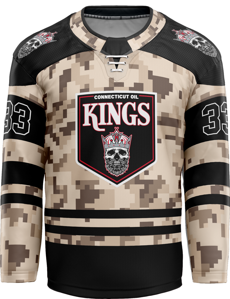 CT Oil Kings Adult Player Jersey 2023