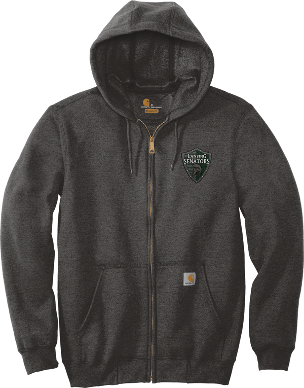 Lansing Senators Carhartt Midweight Hooded Zip-Front Sweatshirt