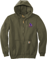 Jr. Phantoms Carhartt Midweight Hooded Zip-Front Sweatshirt