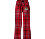 Dupage Black Bears Women's Flannel Plaid Pant