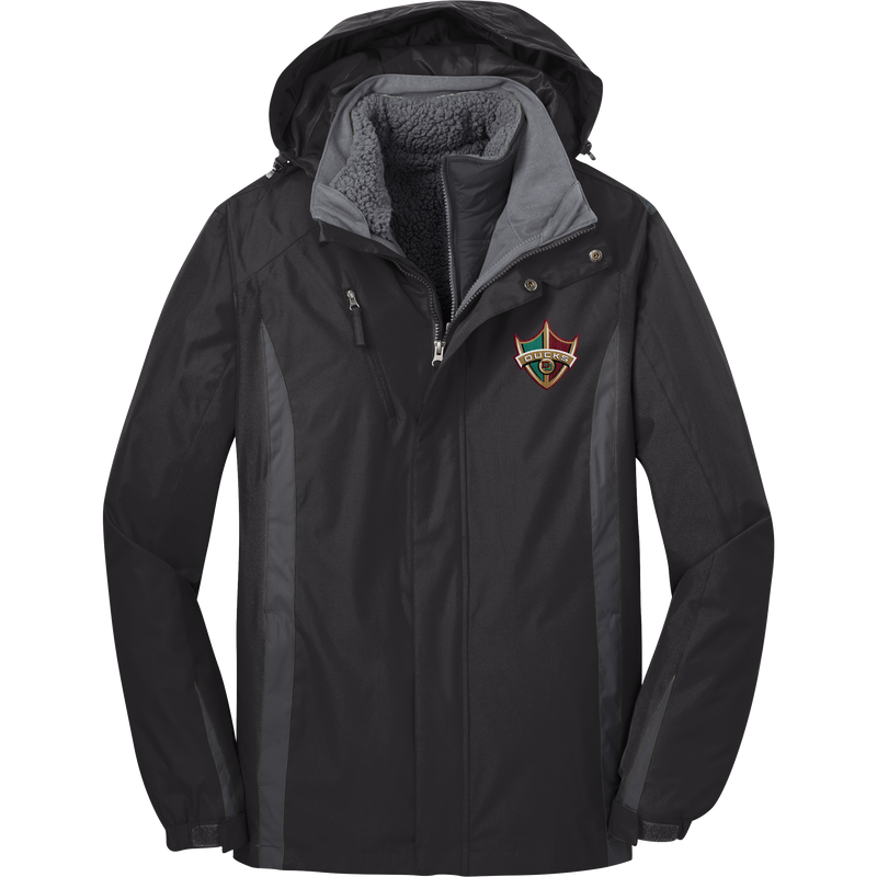 Delaware Ducks Colorblock 3-in-1 Jacket