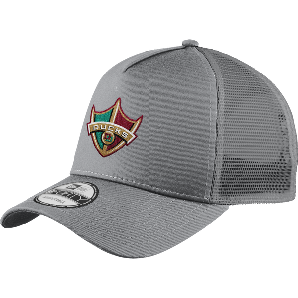 Delaware Ducks New Era Snapback Trucker Cap