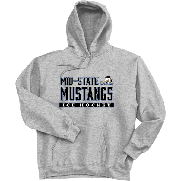 Mid-State Mustangs Ultimate Cotton - Pullover Hooded Sweatshirt