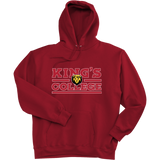 King's College Ultimate Cotton - Pullover Hooded Sweatshirt