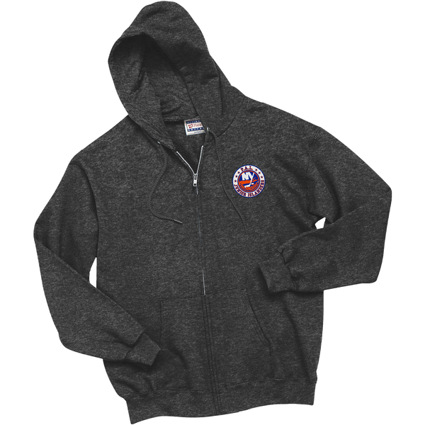 PAL Jr. Islanders Ultimate Cotton - Full-Zip Hooded Sweatshirt