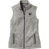 Philadelphia Flyers Elite Ladies Sweater Fleece Vest