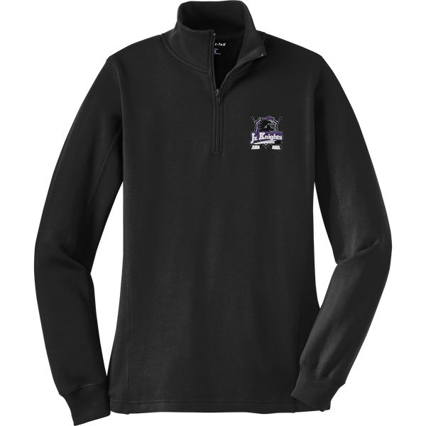 Old Bridge Jr. Knights Ladies 1/4-Zip Sweatshirt