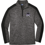 Old Bridge Jr. Knights Youth PosiCharge  Electric Heather Colorblock 1/4-Zip Pullover