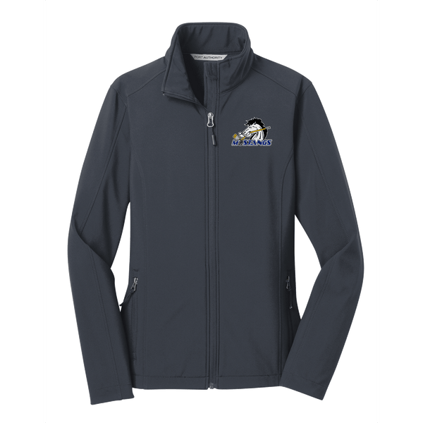 Mid-State Mustangs Ladies Core Soft Shell Jacket