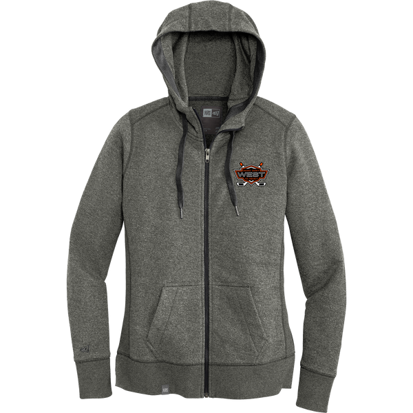 Orange County West New Era Ladies French Terry Full-Zip Hoodie