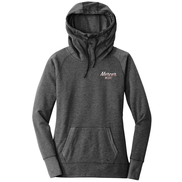 Mercer NCDC New Era Ladies Tri-Blend Fleece Pullover Hoodie