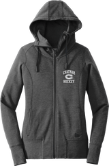 Chatham Hockey New Era Ladies Tri-Blend Fleece Full-Zip Hoodie