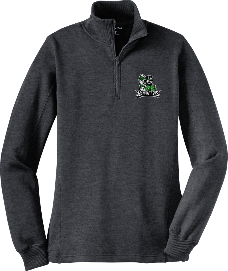 Atlanta Madhatters Ladies 1/4-Zip Sweatshirt