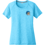 BagelEddi's Ladies PosiCharge Tri-Blend Wicking Scoop Neck Raglan Tee