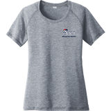 Secaucus Patriots Ladies PosiCharge Tri-Blend Wicking Scoop Neck Raglan Tee