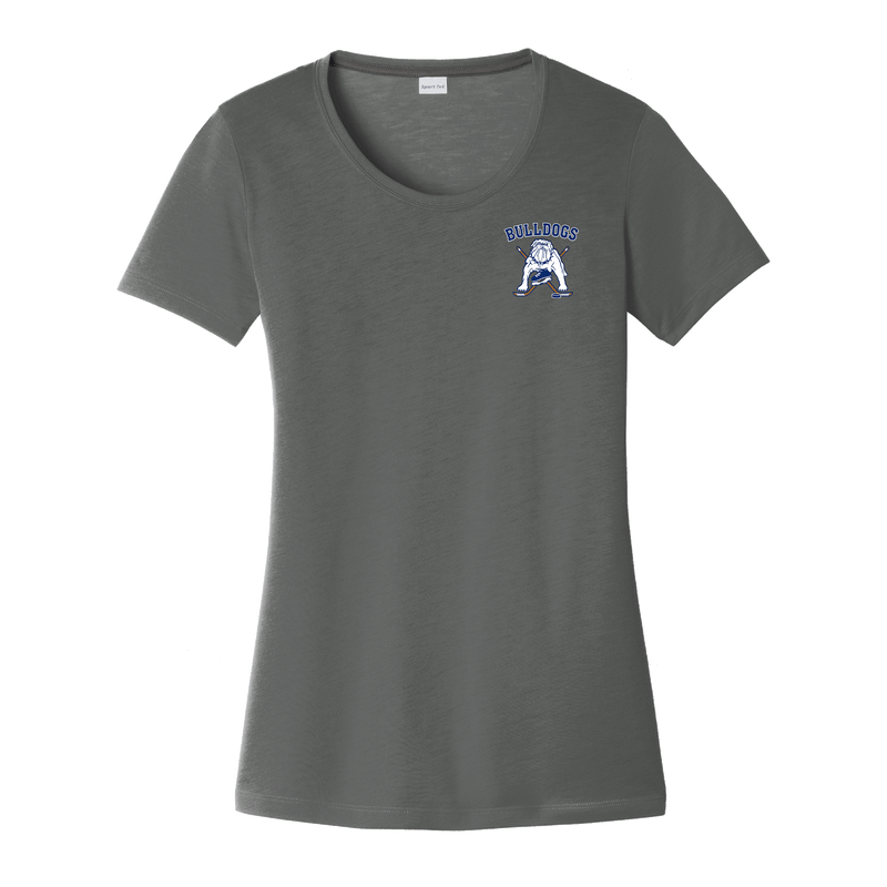 Chicago Bulldogs Ladies PosiCharge Competitor Cotton Touch Scoop Neck Tee