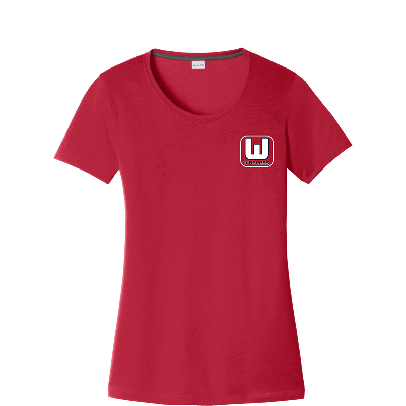 CT Whalers Tier 1 Ladies PosiCharge Competitor Cotton Touch Scoop Neck Tee