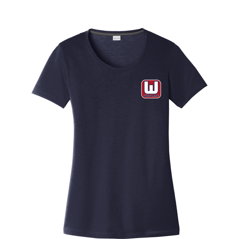 CT Whalers Tier 1 Ladies PosiCharge Competitor Cotton Touch Scoop Neck Tee