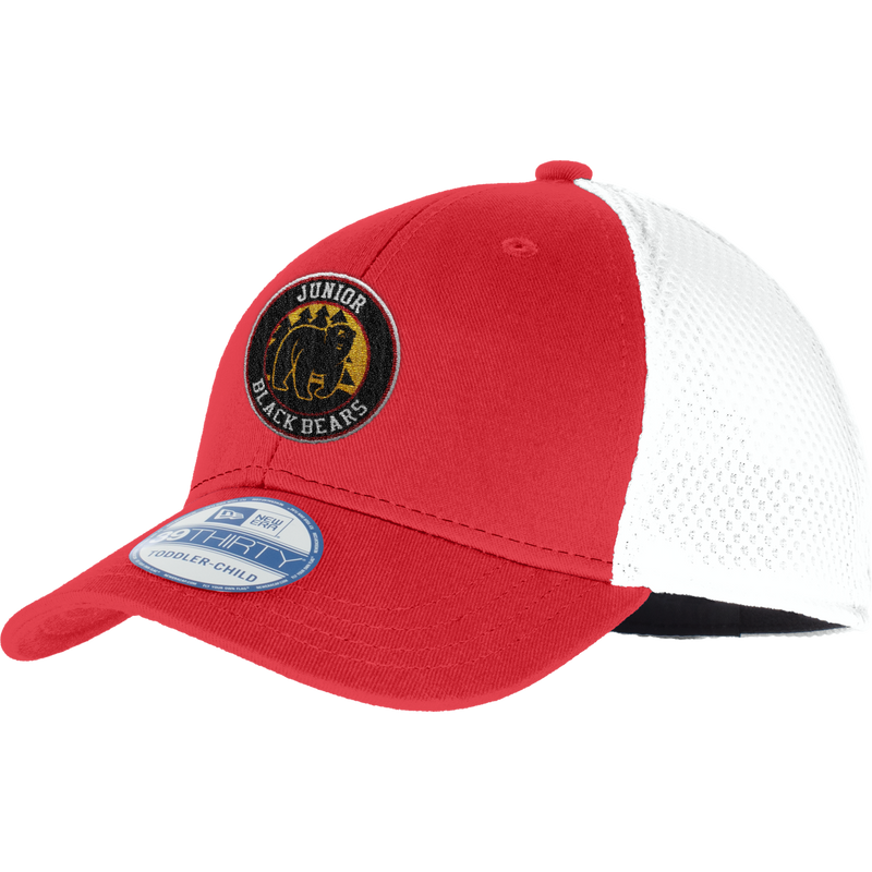 MD Jr. Black Bears New Era Youth Stretch Mesh Cap