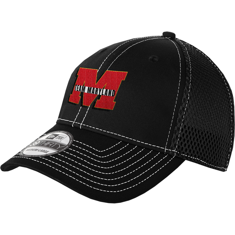 Team Maryland New Era Stretch Mesh Contrast Stitch Cap