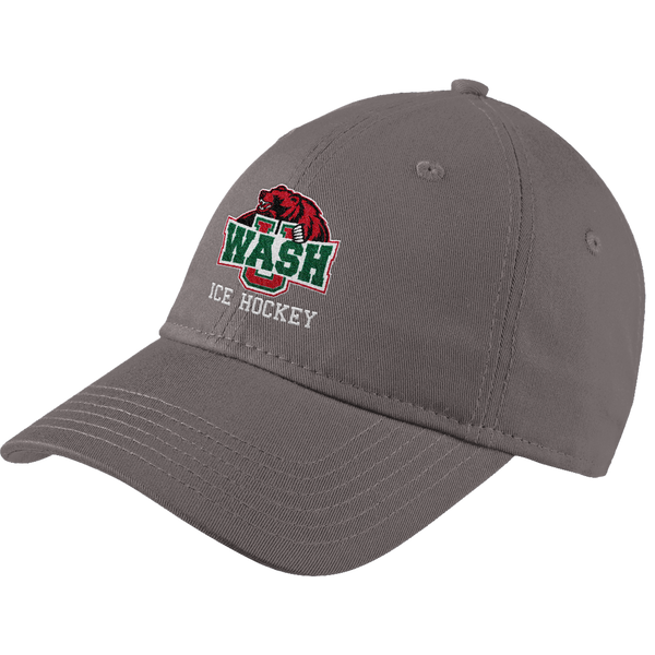 Wash U New Era Adjustable Unstructured Cap