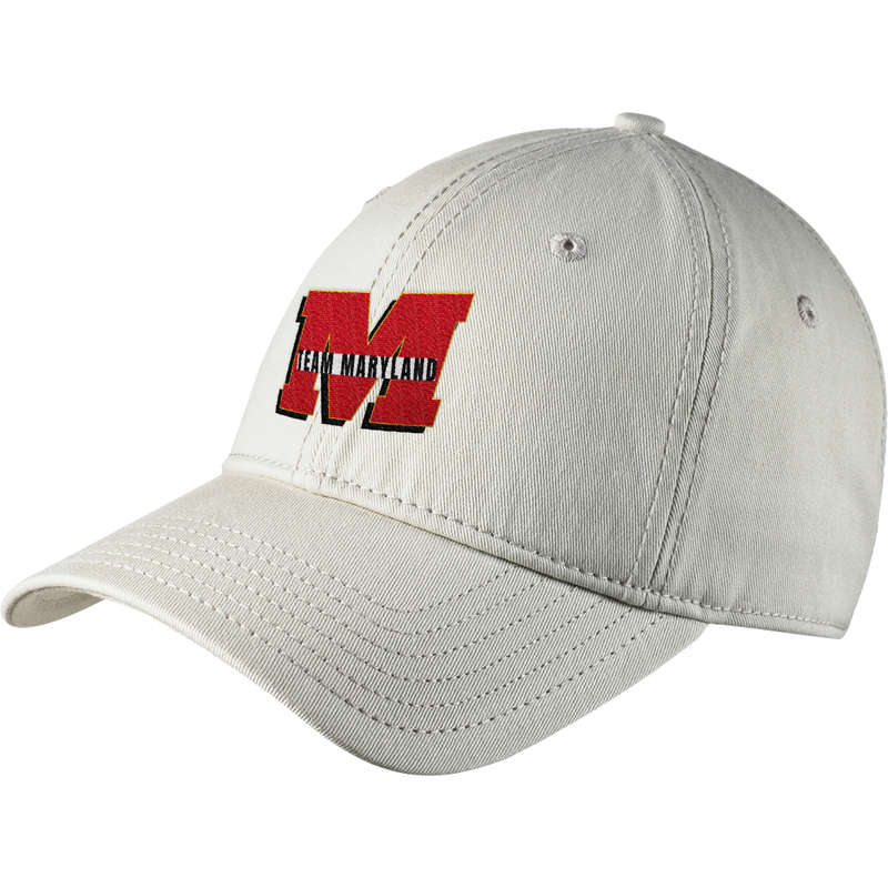 Team Maryland New Era Adjustable Unstructured Cap