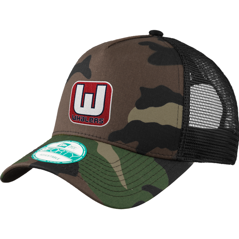 CT Whalers Tier 1 New Era Snapback Trucker Cap