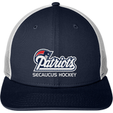 Secaucus Patriots New Era Snapback Low Profile Trucker Cap