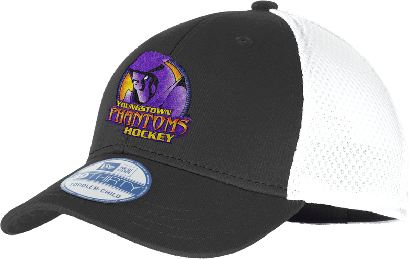 Youngstown Phantoms New Era Youth Stretch Mesh Cap