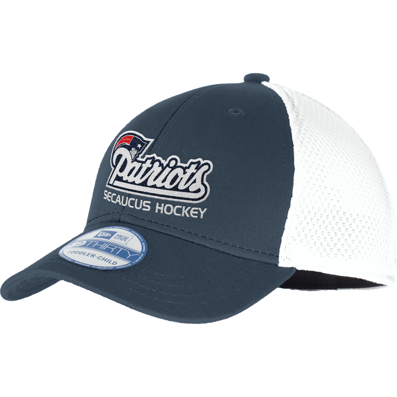 Secaucus Patriots New Era Youth Stretch Mesh Cap