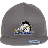 Mid-State Mustangs New Era Flat Bill Snapback Cap