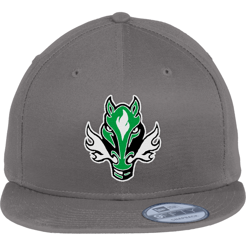 Jersey Mustangs New Era Flat Bill Snapback Cap