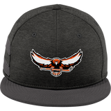 Orange County West New Era Shadow Heather Striped Flat Bill Snapback Cap