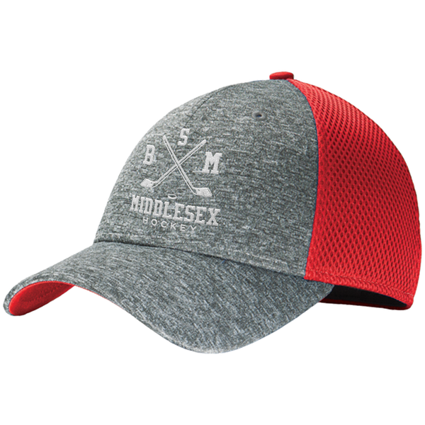 BSM Middlesex New Era Shadow Stretch Mesh Cap