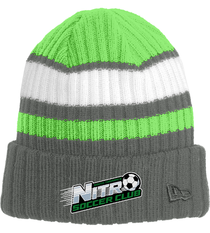 Nitro Soccer New Era Ribbed Tailgate Beanie