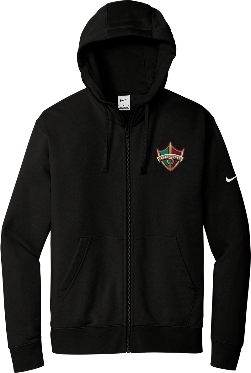 Delaware Ducks Nike Club Fleece Sleeve Swoosh Full-Zip Hoodie