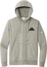 Igloo Jaguars Nike Club Fleece Sleeve Swoosh Full-Zip Hoodie