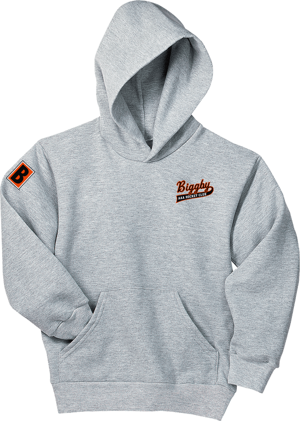 Biggby Coffee AAA Youth EcoSmart Pullover Hooded Sweatshirt